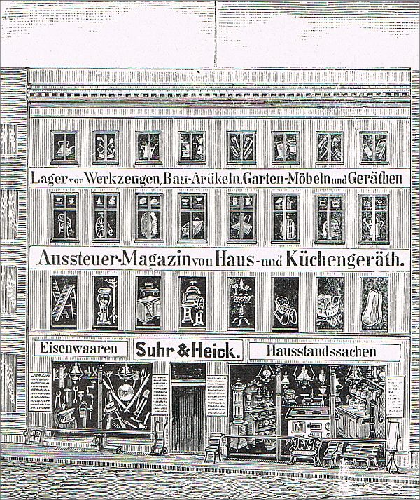 Geschäft Suhr & Heick Lübeck Hausgeräte Küchengeräte Aussteuer 1921 Reklame (13)